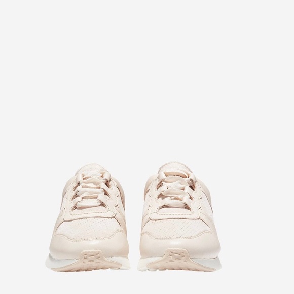 Cole Haan Women's GrandPrø Wedge Trainer Peach Rose Gold - Picture 3 of 15